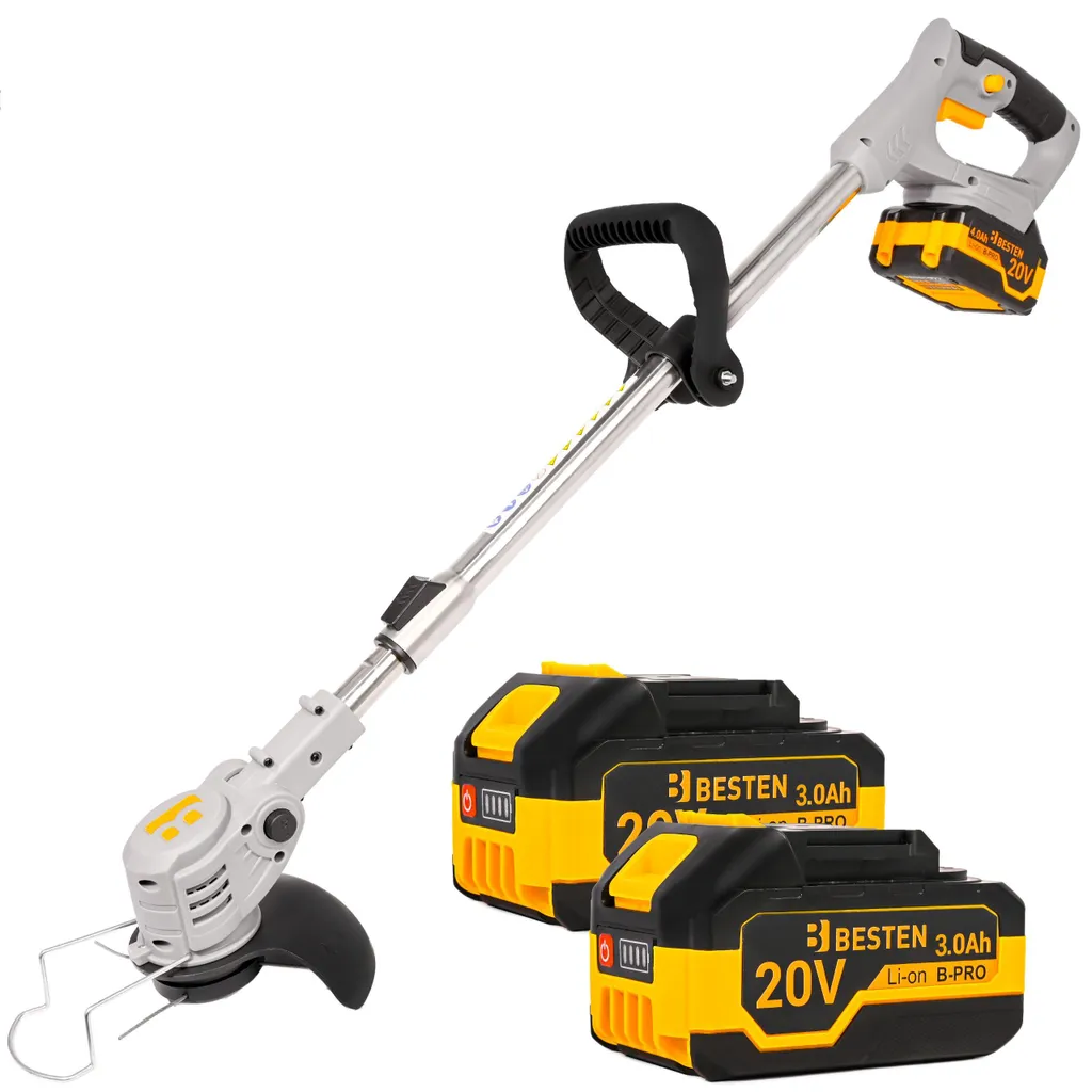 Débroussailleuse sans fil avec 2 batteries 3.0 - Finition bordure rapide - 20