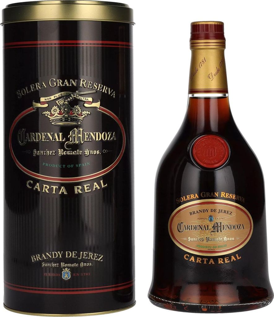 Cardenal Mendoza Carta Real Solera Gran Reserva Brandy de Produktbild 