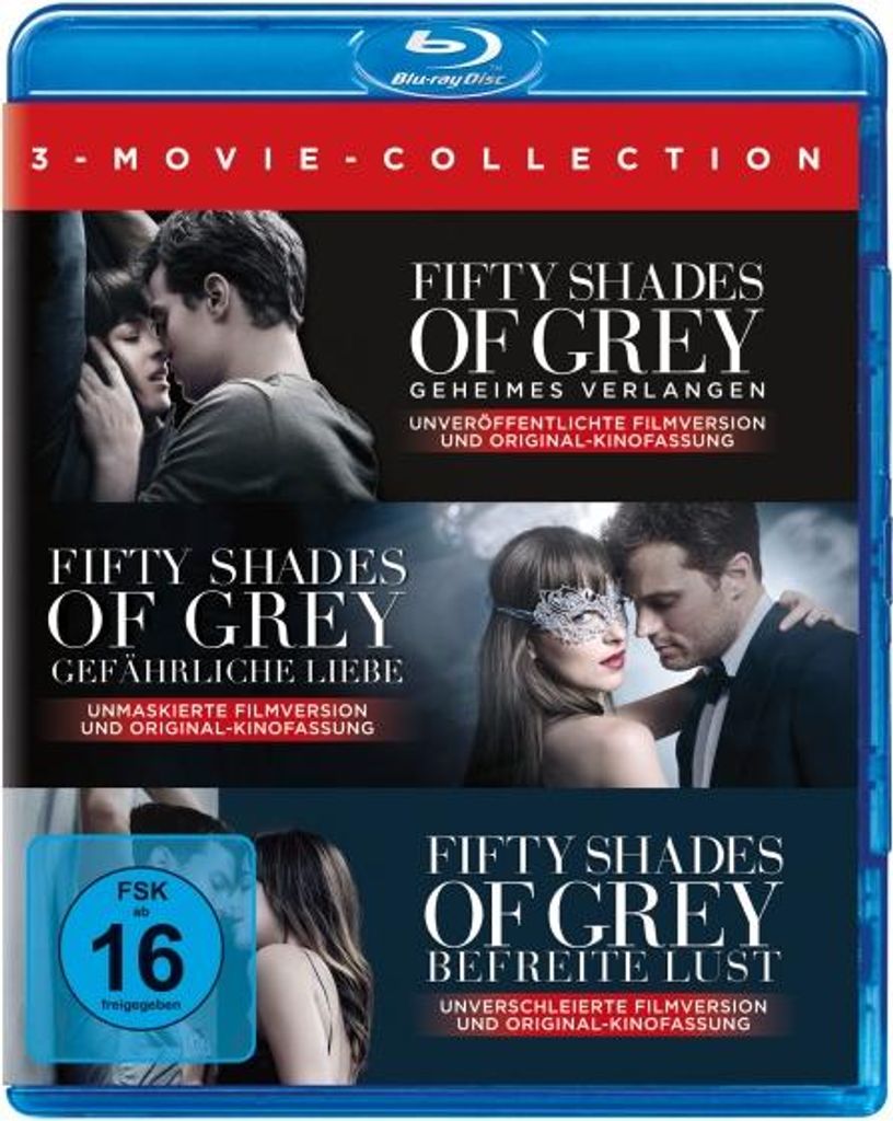 Fifty Shades of Grey - 3 Movie-Collection Obrázok produktu 