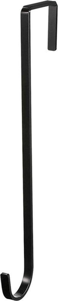 Türhaken an der Rückseite, einfache Installation, glatte Oberfläche, rutschfest, Mehrzweck-Kranzaufhänger, Türgirlandenhaken