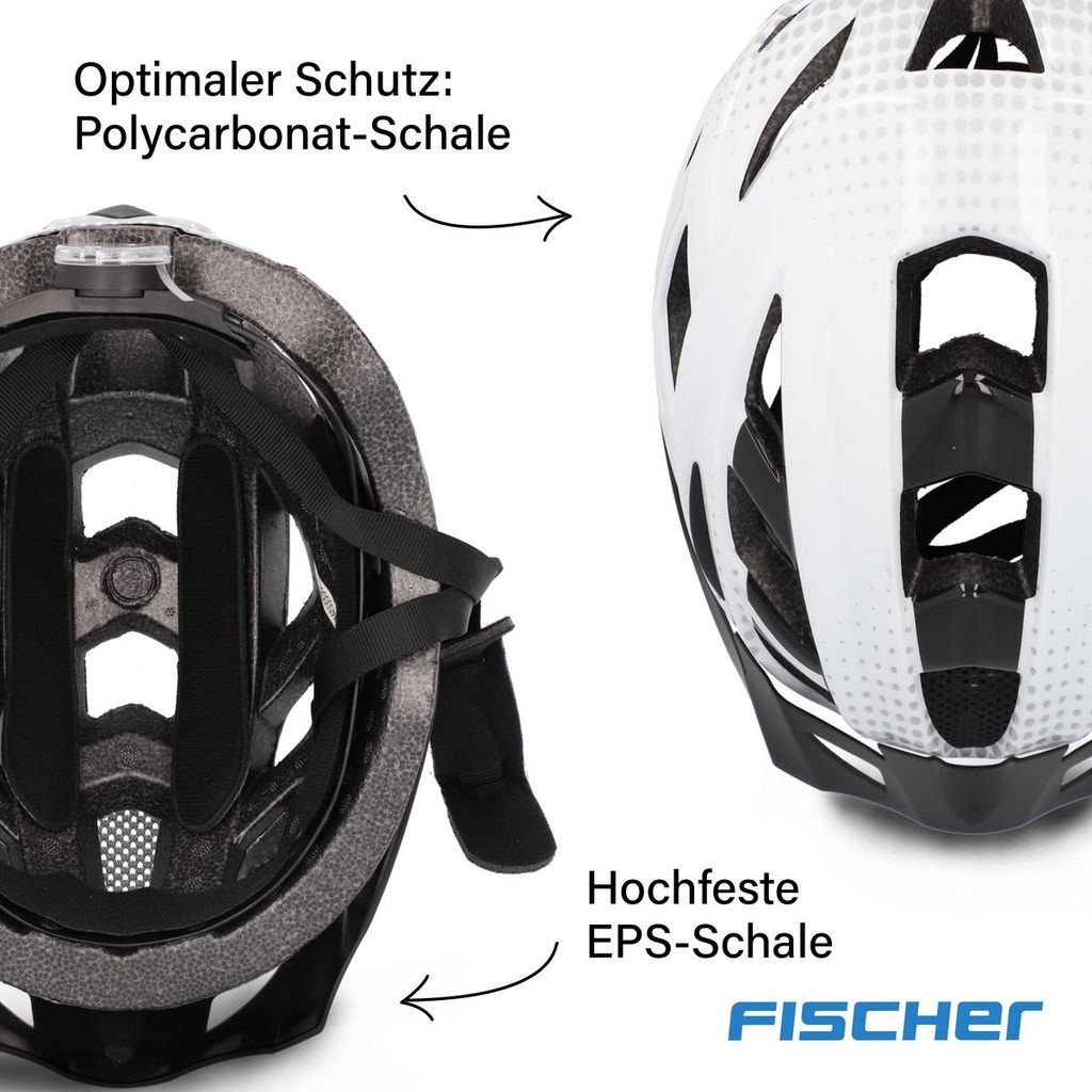FISCHER Fahrradhelm Urban Lano - Gre S/M 52-59 cm