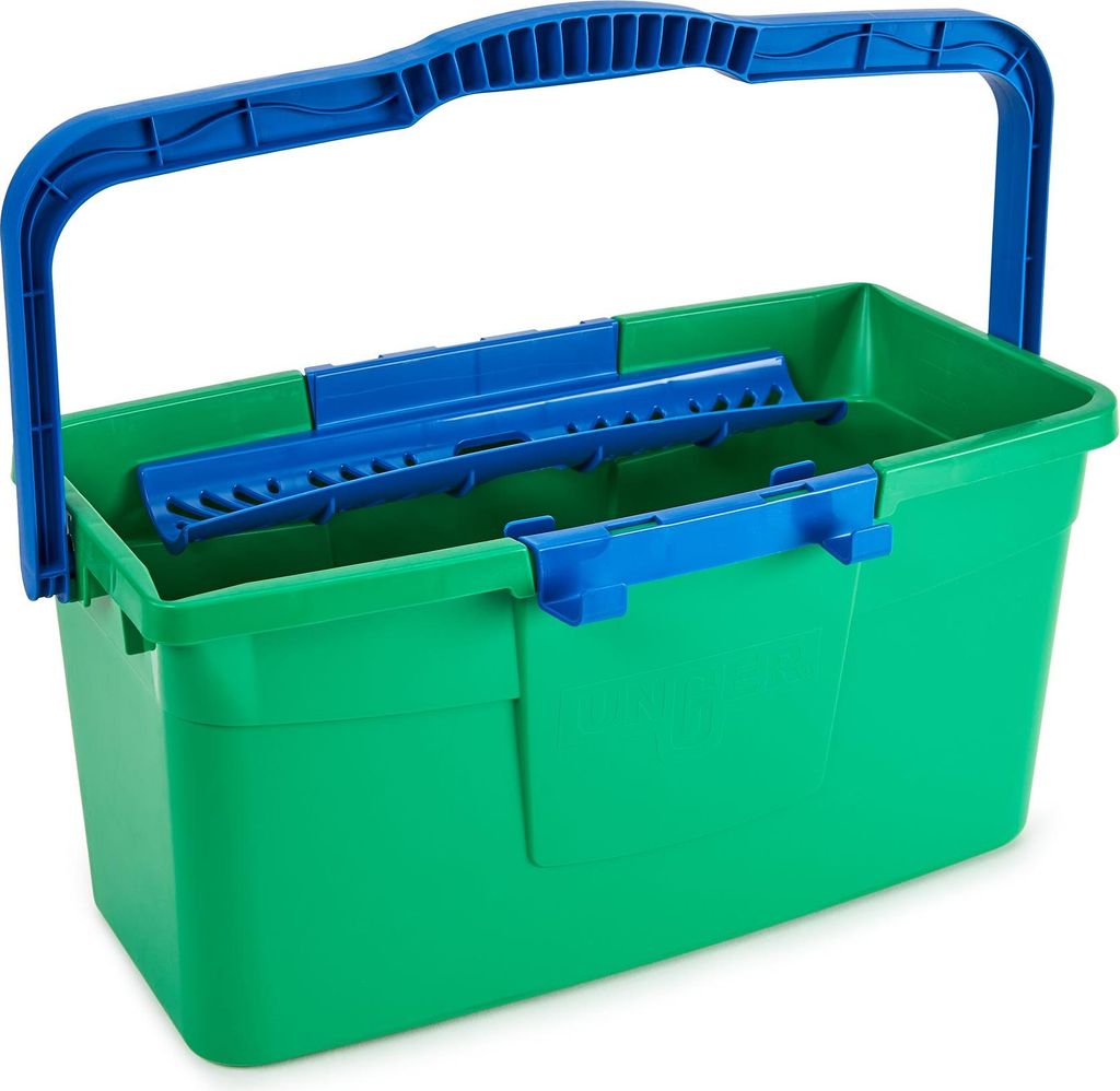 Unger Eimer 12 Liter für Einwascher bis Breite 35 cm mit Literskala grün - GTB12
