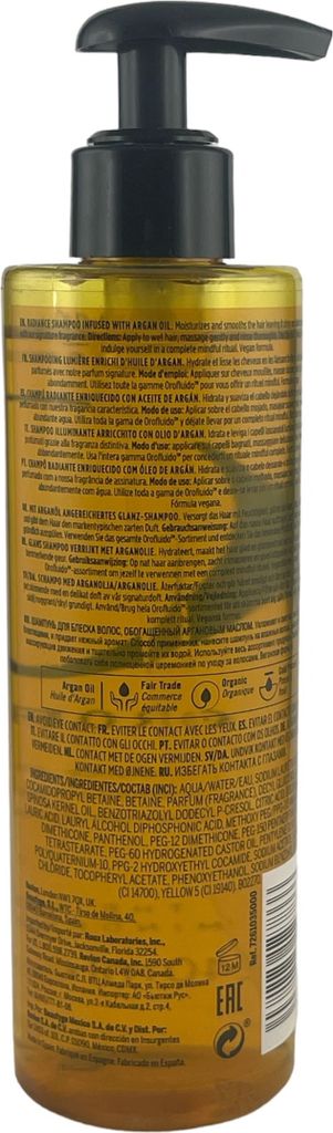 Revlon Professional Orofluido Radiance Szampon do włosów z Zdjęcie produktu 6