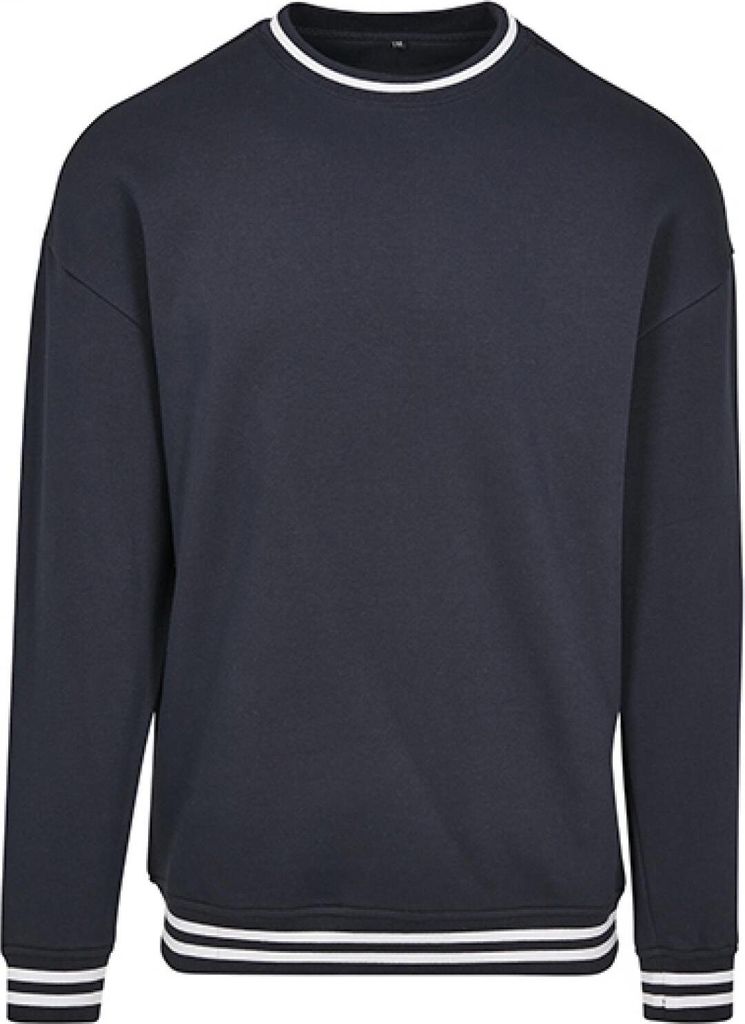 Build Your Brand BY104 | Sweat Crew Collège Hommes, mélange Image du produit 