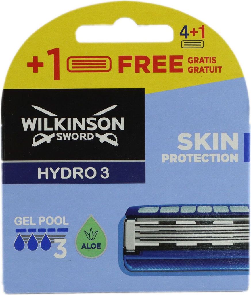 Wilkinson Hydro 3 Hydrating Gel Rasierklingen, 5er Pack Produktbild 