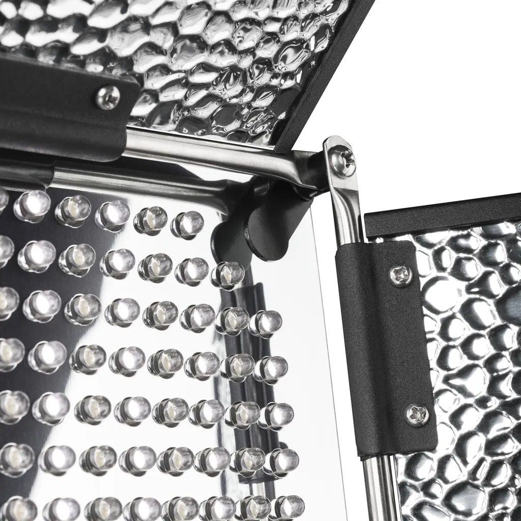 Éclairage LED 500 sans scintillement Walimex pro avec trépied robuste - 10