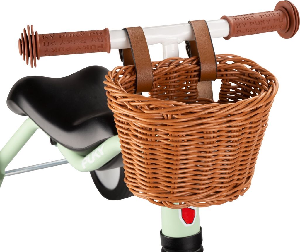 PUKY Chaos Korb S Braun | Flexibler Kinder Lenkerkorb | Handmade | Passend für Wutsch, Fitsch, PUKYmoto & Ceety | Stilvoll & Praktisch | Einfach z...