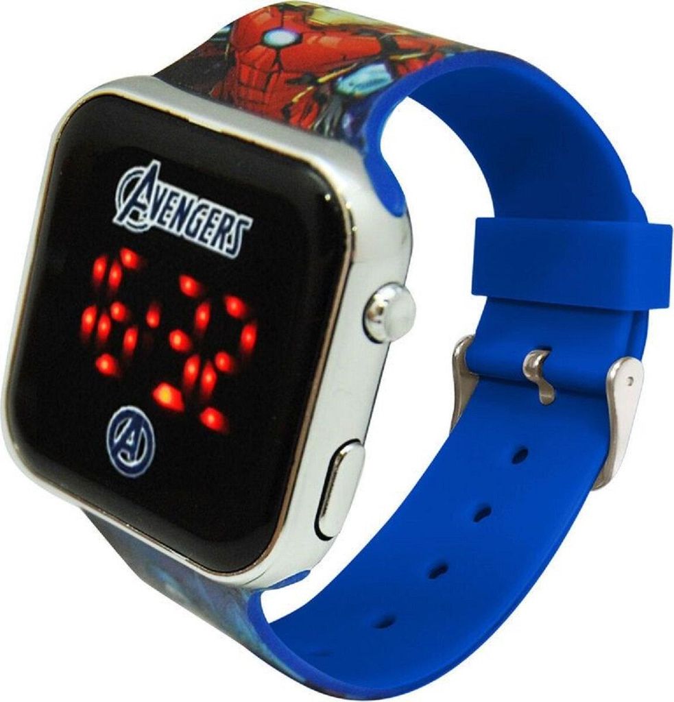 LED-Uhr – Lizenz für Kinder – Avengers – Ab 4 Jahren Produktbild 