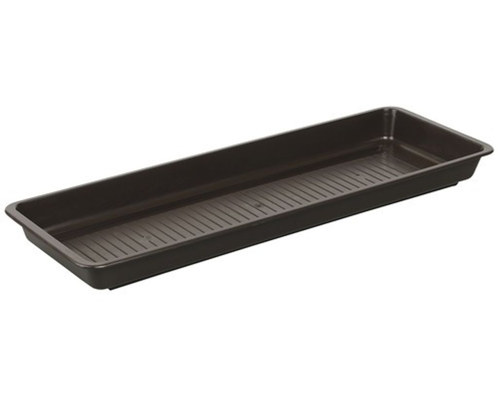 Untersetzer für Blumenkasten, Länge:60cm; Farbe:braun Produktbild 