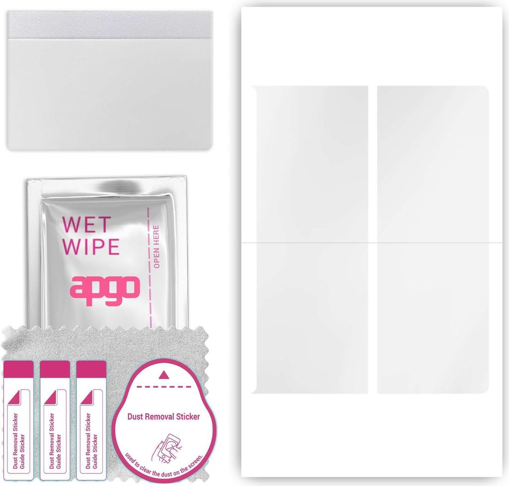 apgo Rückseite Schutzfolie, klar, kompatibel mit Huawei Mate XS 2, Hinten Hydrogel-Displayschutzfolie mit Positionierhilfe, kratzfest, einfache Mo...