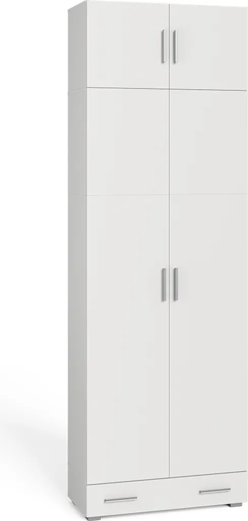 Bibliothèque de bureau Vicco Ingo Blanche 80cm pour classeurs et dossiers