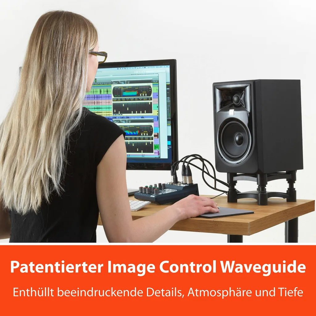 JBL 306P MkII Moniteur de Studio pour Mixage et Home-Studio de Précision - 9