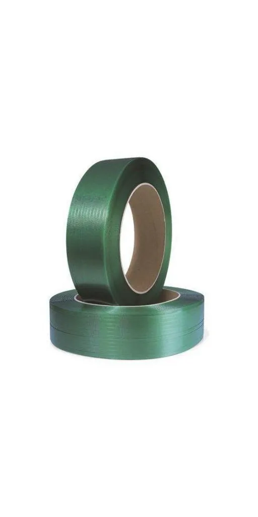 Bande de cerclage polyester 19mm x 1200m pour expédition et logistique