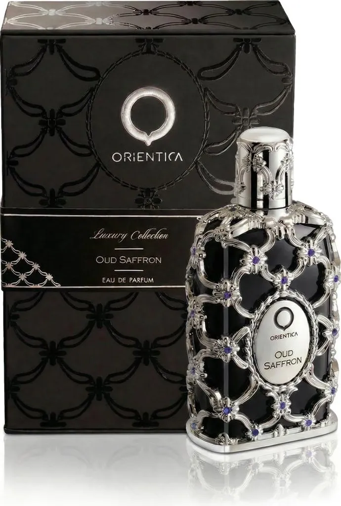Orientica Oud Saffron Eau de Parfum 80ml - Parfum Mixte Boisé Epicé