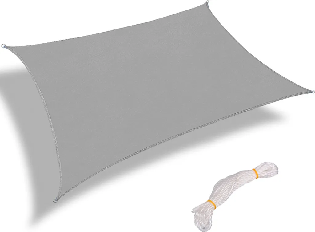 Protection solaire pour terrasse voile d'ombrage bleue 2,5m polyester Oxford