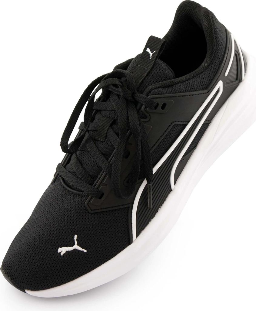 Puma Unisex Transport Cage Schwarz-weiße Schuhe Schwarz