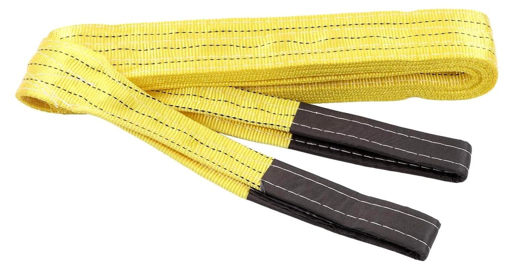 Hebegurt 3T 6M 19,69FT Breiter Polyester Robuster Rigging-Hebegurt für Kranhebezeug