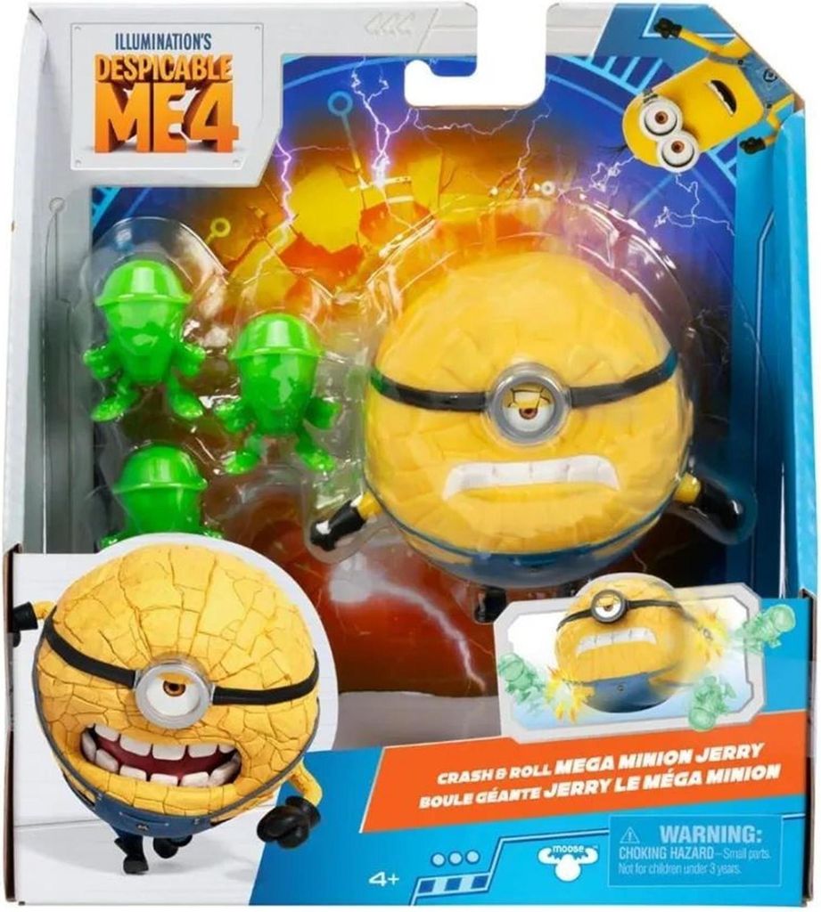 Moi, Incorrigible 4 Mega Minion Figurine Jerry Image du produit 