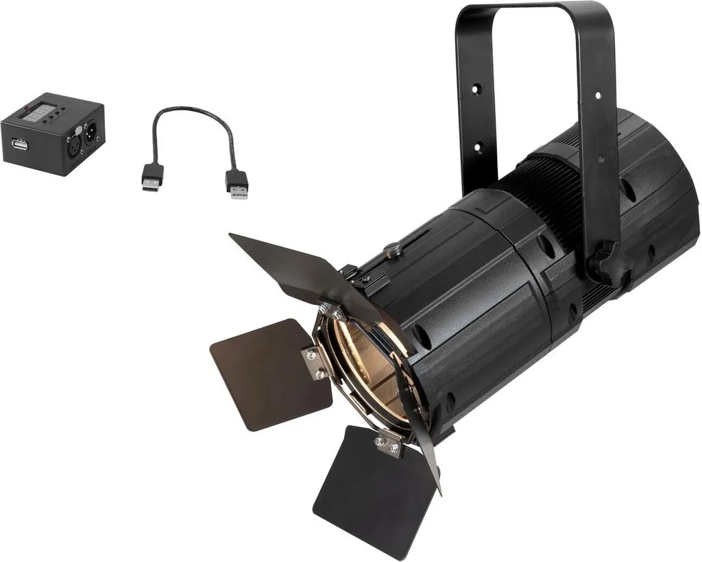 Éclairage Scène LED Sans Scintillement PFR-50 WW Fresnel avec DMX