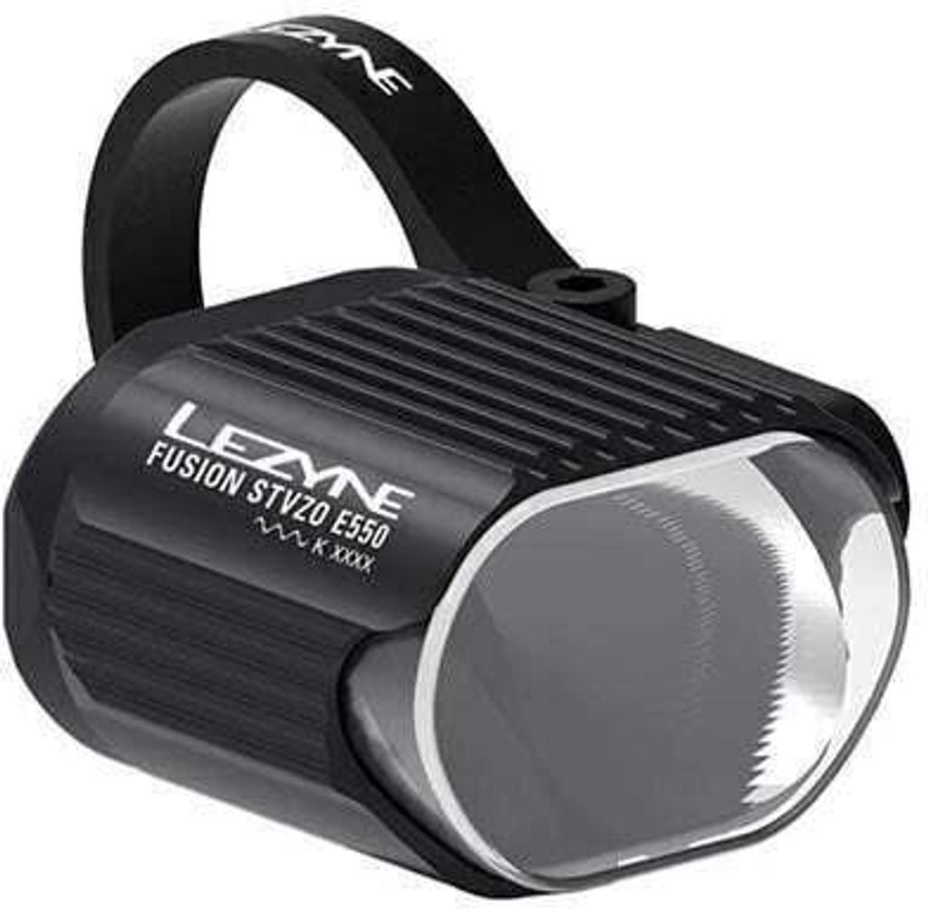Lezyne E-Bike Fusion StVZO E550 Front 550 lm Black Vorderlicht
