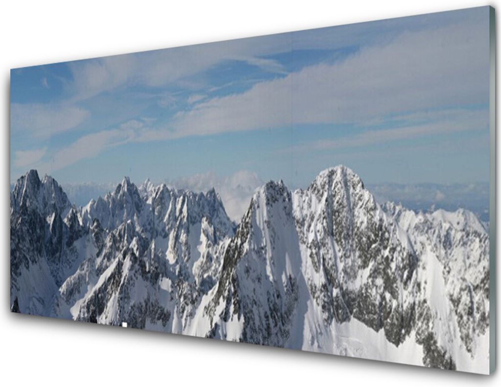 Acrylglasbilder 100x50 Wandbild Druck Gebirge Landschaft