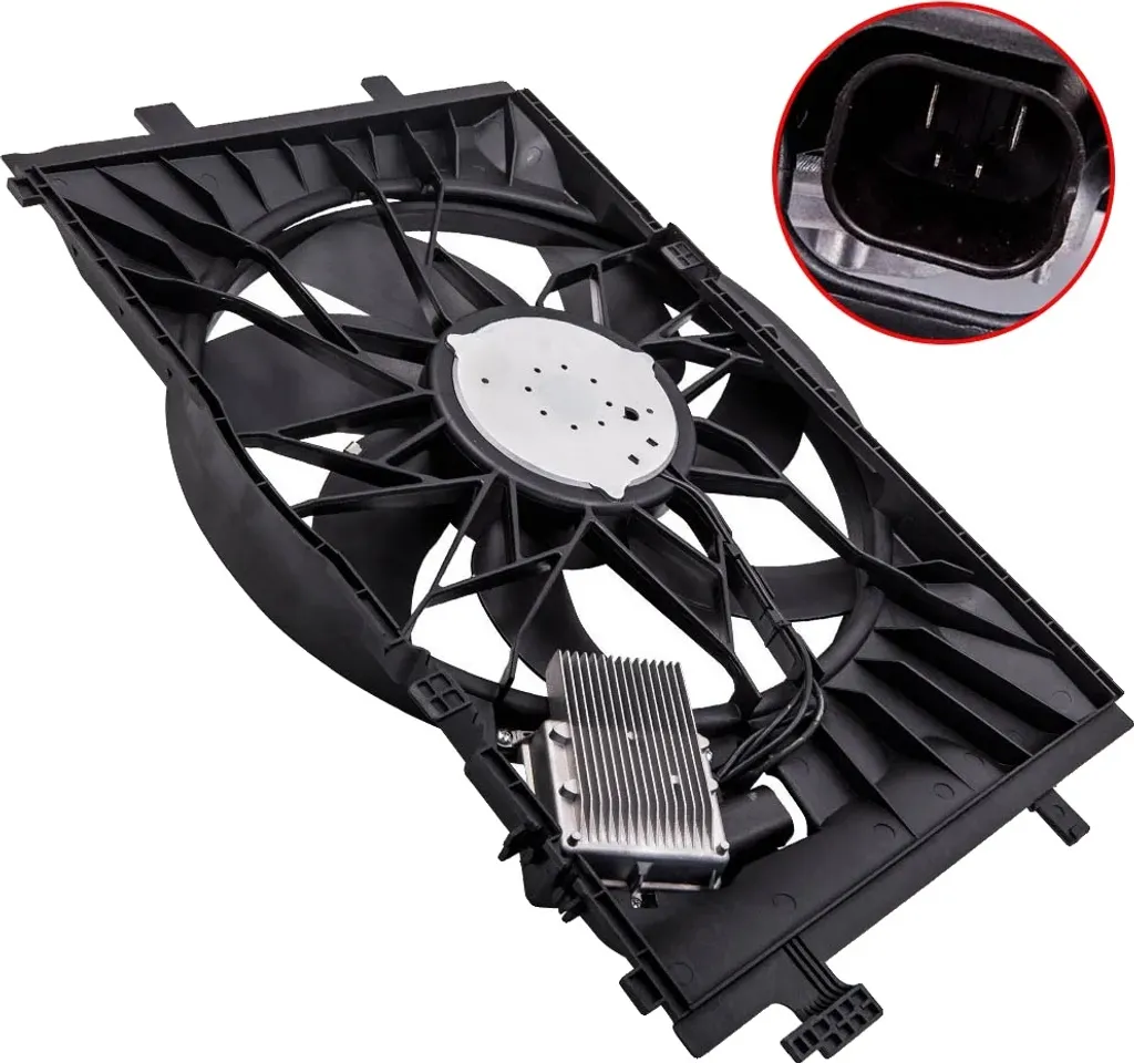 Ventilateur de radiateur haute performance, refroidissement du moteur