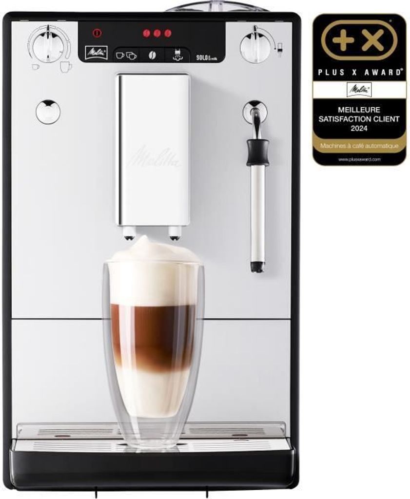 Melitta Solo & Milk - schlanker Kaffeevollautomat mit Produktbild 