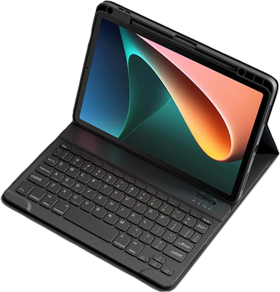 Coque Clavier pour Xiaomi Pad 7 Pro - Accessoire Tablette Bluetooth Noir - 3