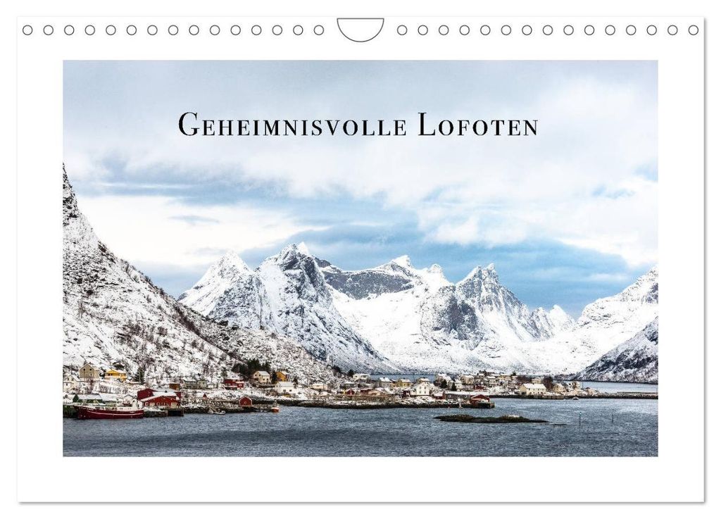 Geheimnisvolle Lofoten (Wandkalender 2027 DIN A4 quer), CALVENDO Monatskalender