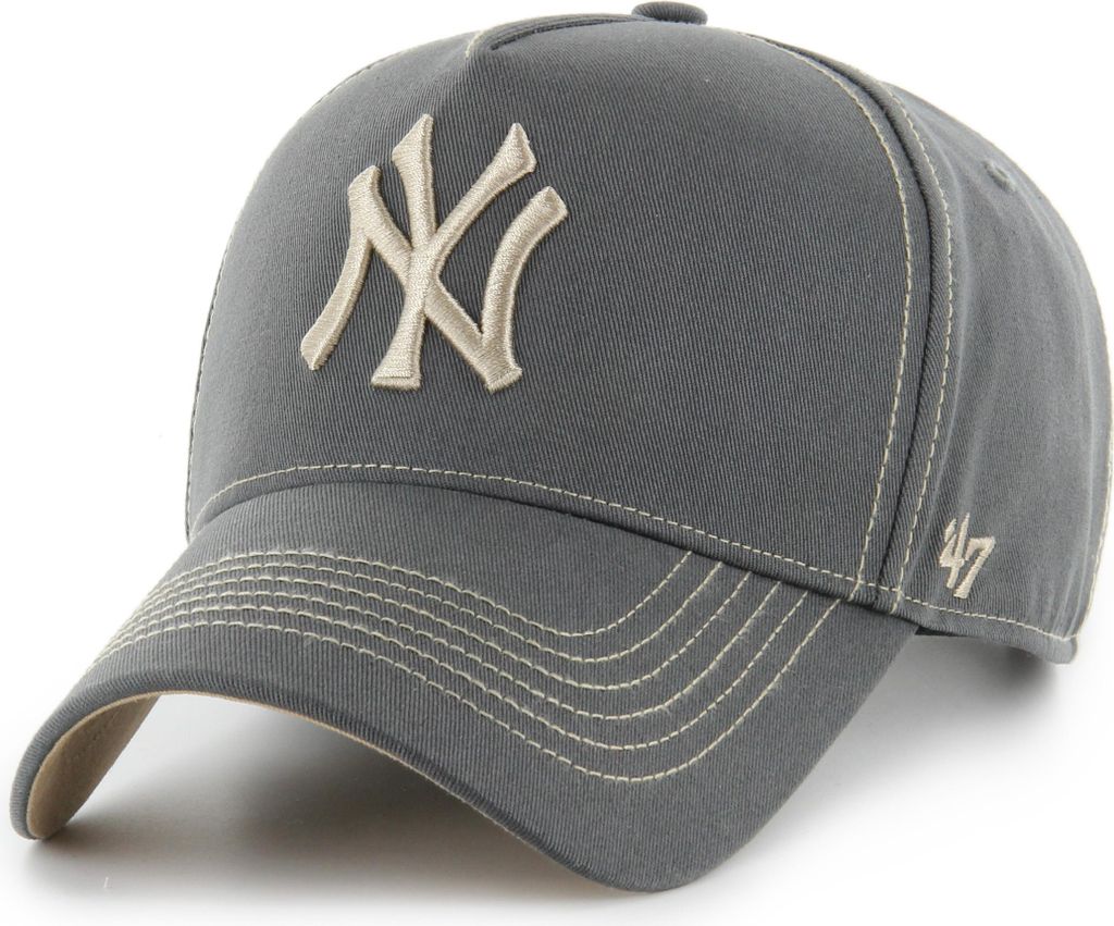47 Brand Adjustable Cap - CONTRAST New York Yankees charcoal
