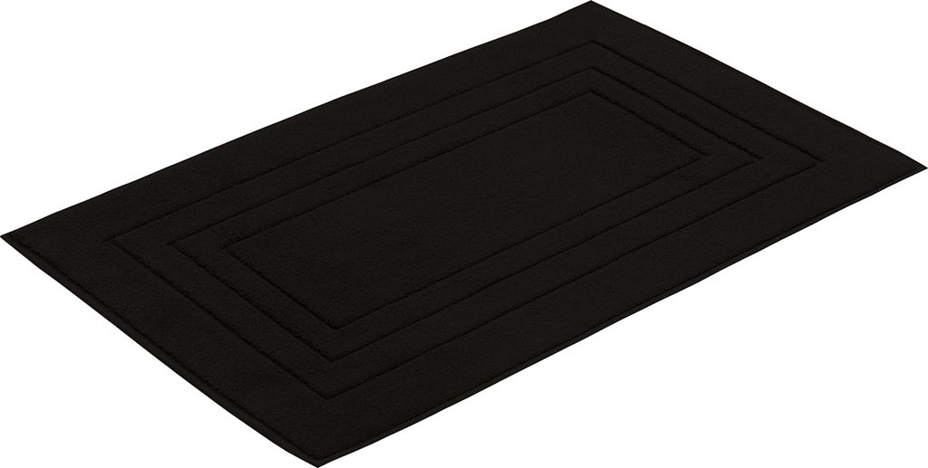 Vossen Badteppich Feeling Farbe schwarz Größe 67x120cm
