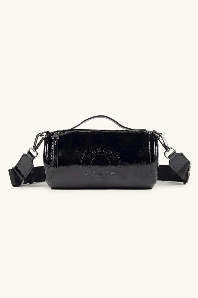 MUNICH MH FW25 CROSSBODY BARREL Schwarz
