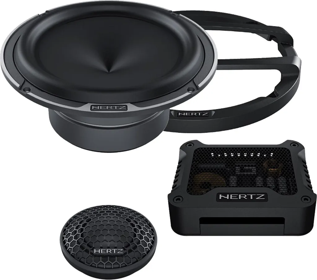 Kit Éclaté 2 Voies 165mm Hertz MLK 165.3 pour Sonorisation Auto de Qualité