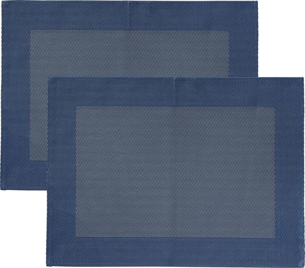 Erwin Müller Tischset Lissabon" 2er-Pack blau 33x45 cm"