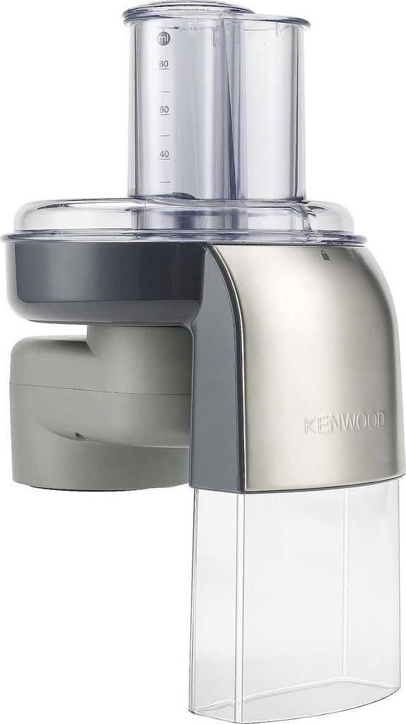 Kenwood Schnitzelwerk AT340, Zubehör für Küchenmaschinen, elektrischer Zerkleinerer Obst und Gemüse zum Schneiden von Pommes Frites, inkl. 7