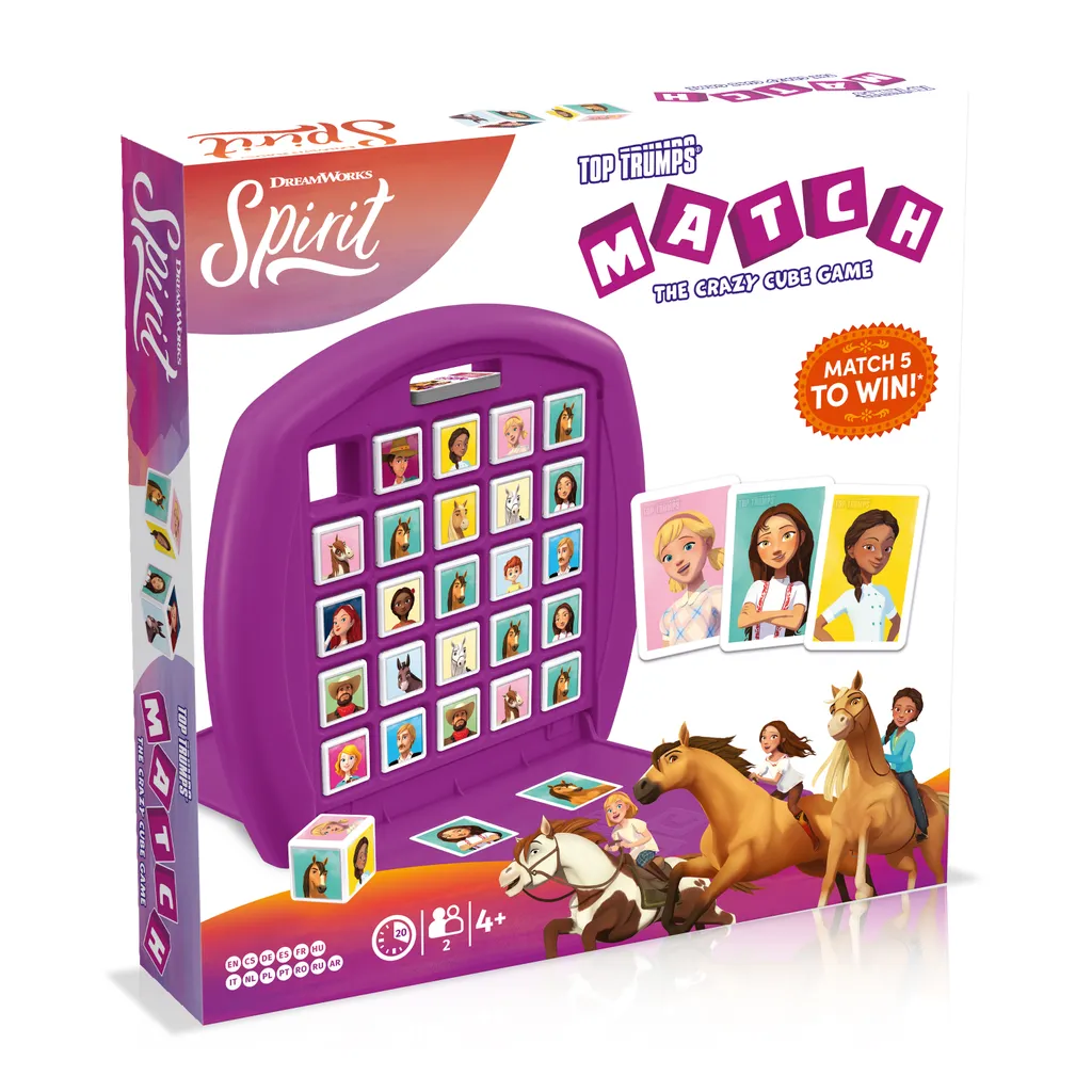 Occupez vos enfants sans écran avec le Jeu de dés Spirit Riding Free