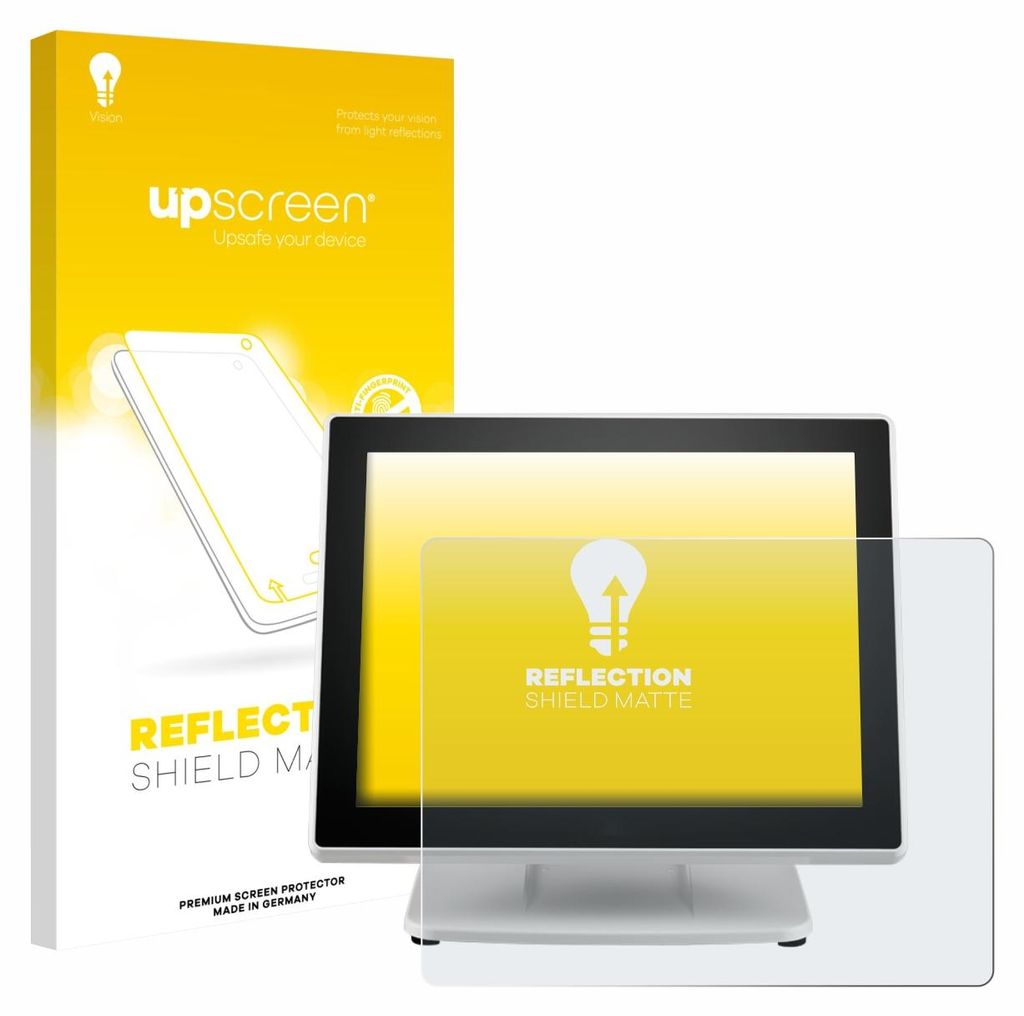 upscreen Schutzfolie für Posiflex PS-3615-G2 Displayschutz Displayschutzfolie Folie Matt Entspiegelungsfolie