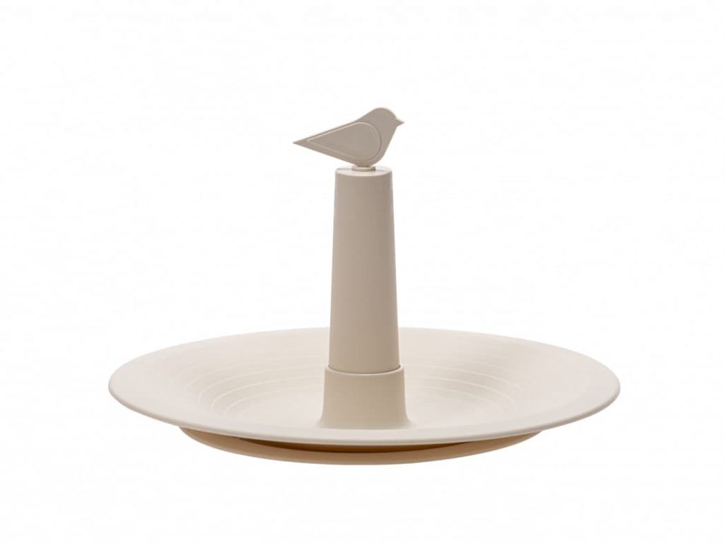 Plastia Vogeltränke FINCH Elfenbein