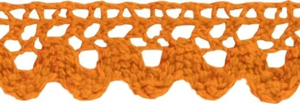 Ruban dentelle mango 15 mm x 2 m galon ajouré pour couture et création