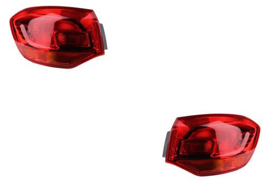 Johns, Heckleuchte Rückleuchte passend für Opel Astra J 10/10- außen Set Links & Rechts 1222437 1222217 13282242 13307435 1222436 1222218 132822...