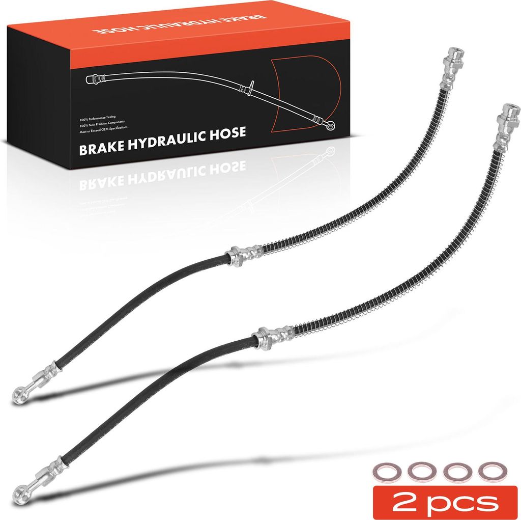 Frankberg 2x Bremsschlauch Bremsschläuche Vorne für Mitsubishi Lancer VI CJ CP Carisma