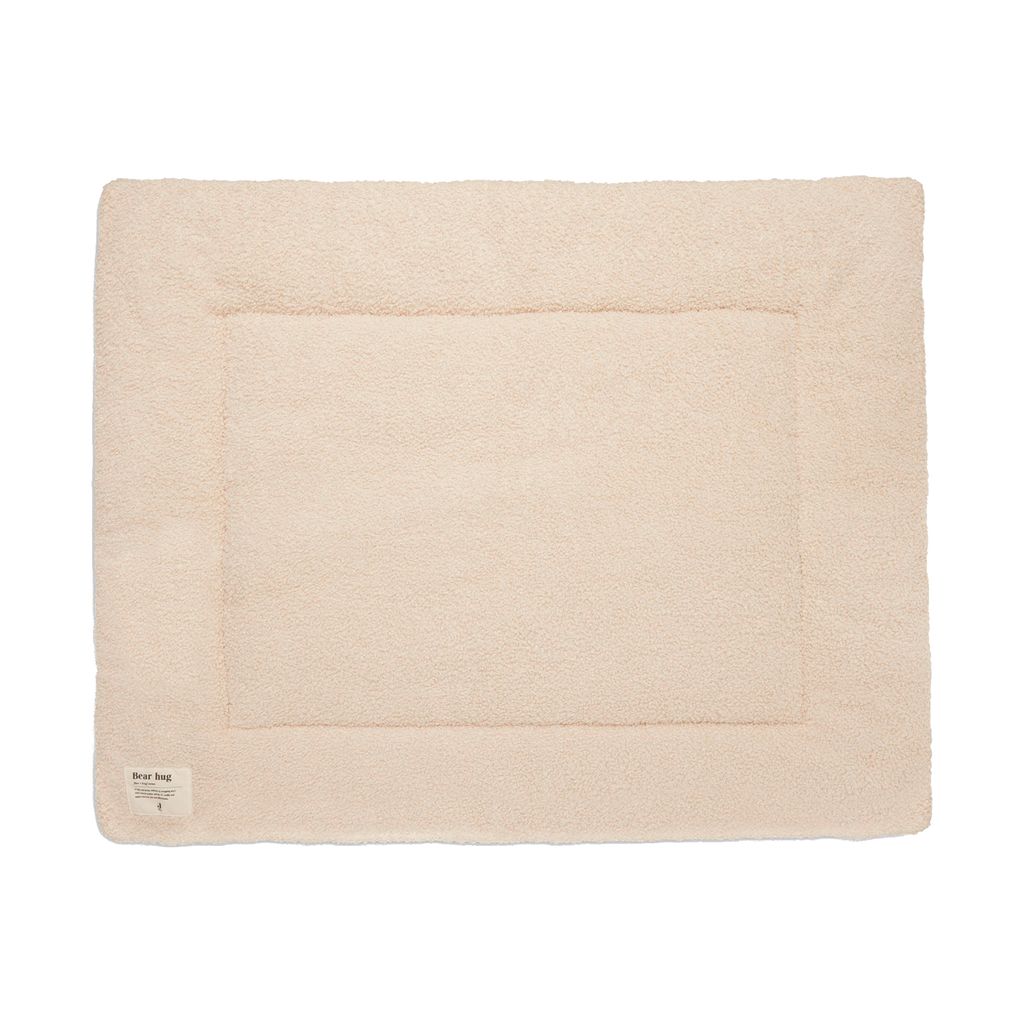 Jollein Bouclé Natur 75 x 95 cm Laufgittermatte Produktbild 
