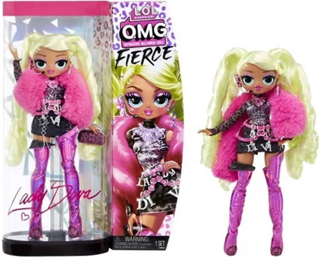 Poupée Mannequin L.O.L. Surprise OMG Lady Diva Wild avec accessoires