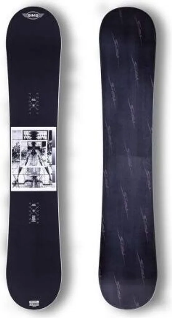 Snowboard Sims Bowl Squad 159W - Fini le Frottement des Pieds sur la Neige