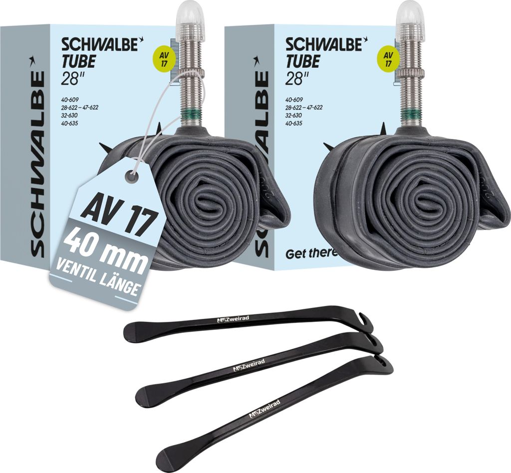 Schwalbe Schlauch AV17 40mm (28") 28/47-622/635 Modell 2026 Produktbild 