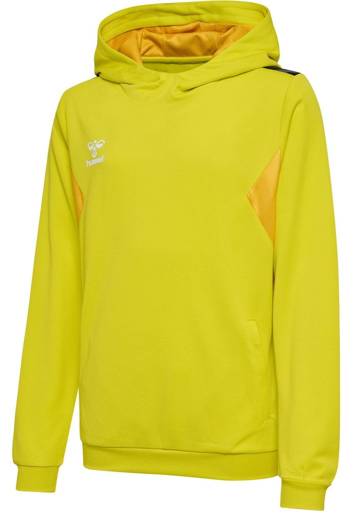 Hummel Authentic PL Kapuzen Sweatshirt Kinder, gelb, 140