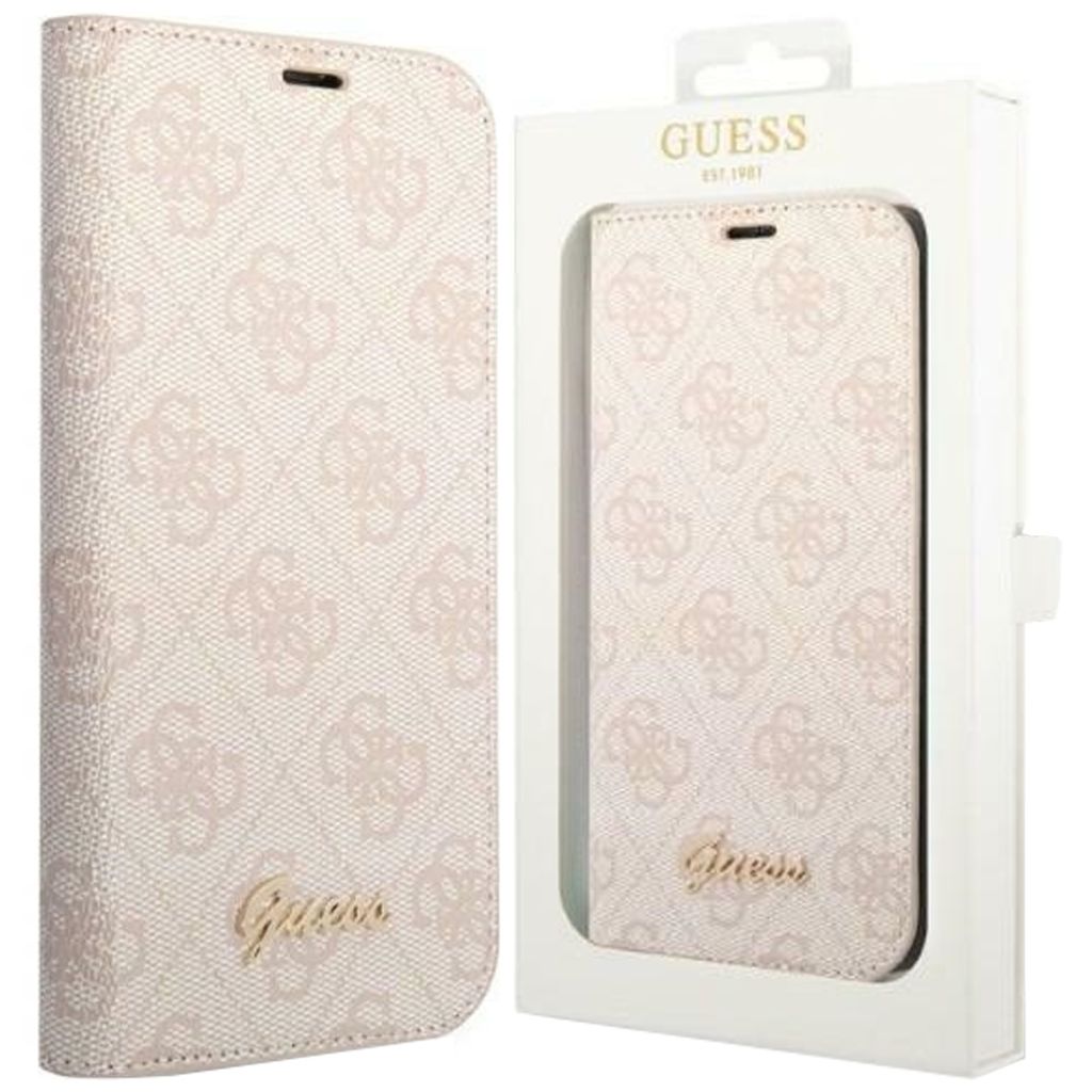 Guess GUBKP14SHG4SHP iPhone 14 / 15 / 13 6.1" pink book 4G Produktbild 