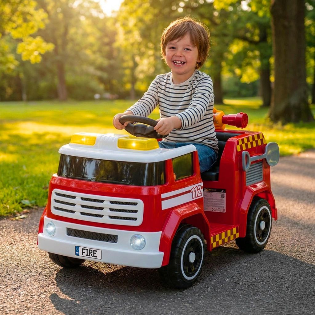 Actionbikes Motors Feuerwehrauto | Kinderauto - Elektroauto Produktbild 