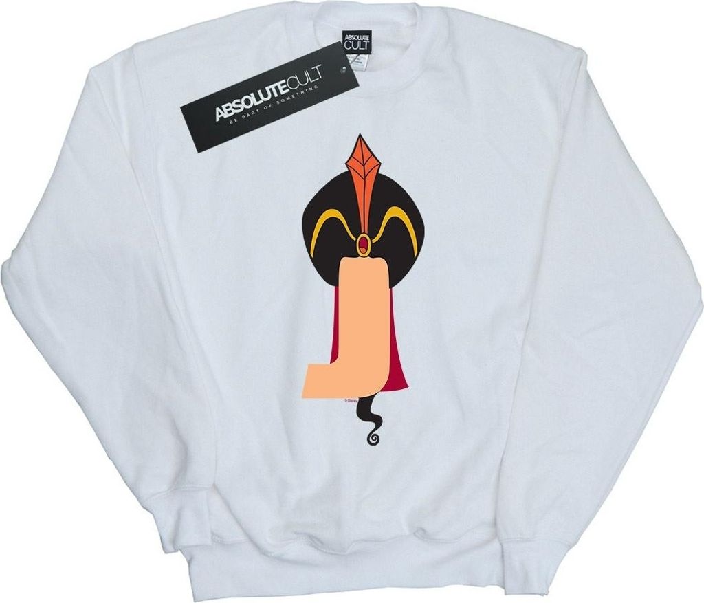Disney - "Alphabet J Is For Jafar" Sweatshirt für Herren BI48916 (XL) (Weiß)
