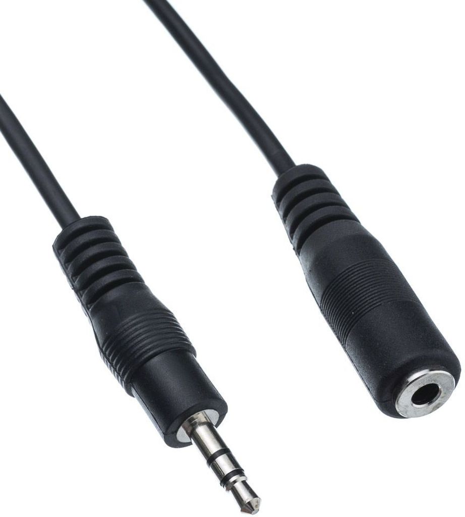 Equip Life - Audiokabel - mini-phone stereo 3.5 mm weiblich zu mini-phone stereo 3.5 mm männlich
